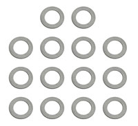 Team Associated Universal Rear Axle Shim, 3/16 x .010