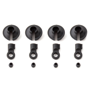 TEAM ASSOCIATED RC8B3/RC8B3.1//RC8B3.2 SHOCK ROD ENDS & SPRING CUPS 20MM