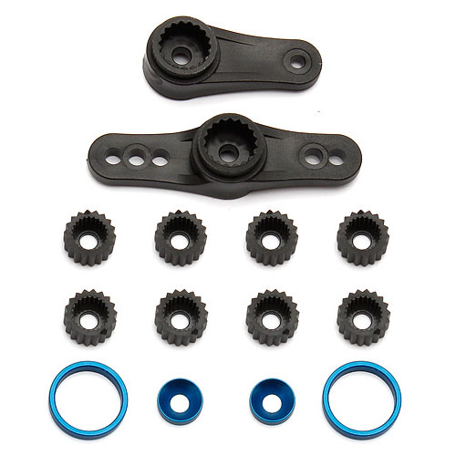 Associated ASC80940 Team Associated RC8B3.2e Buggy Sterzo Collegamento Servo Horns 