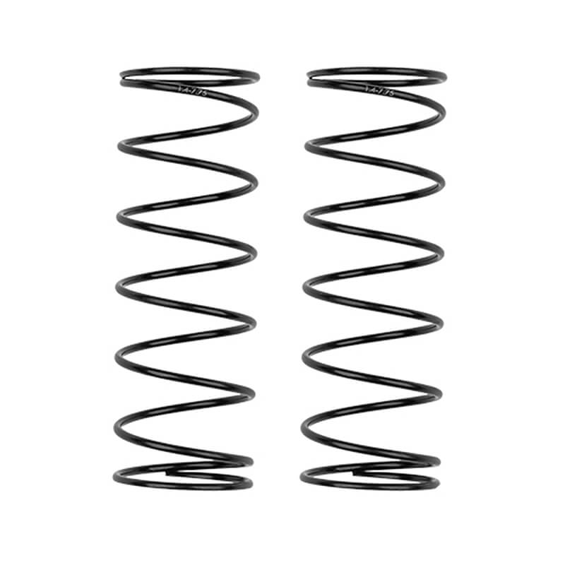 ASSOCIATED 16MM SHOCK SPRINGS GREEN 3.70LB/IN L66 7.75T 1.4D