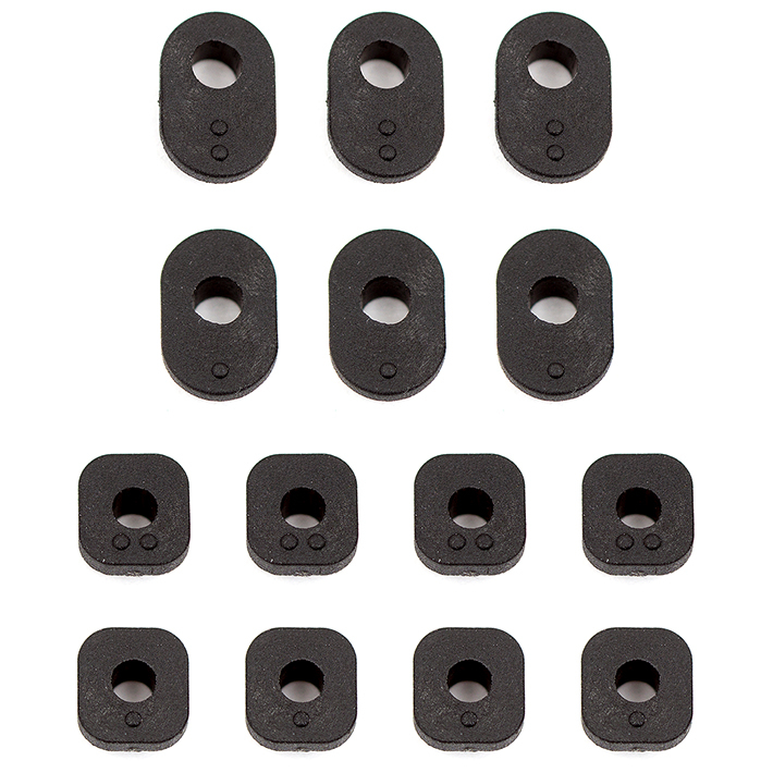 ASSOCIATED RC10F6 CAMBER AND CASTER BUSHINGS