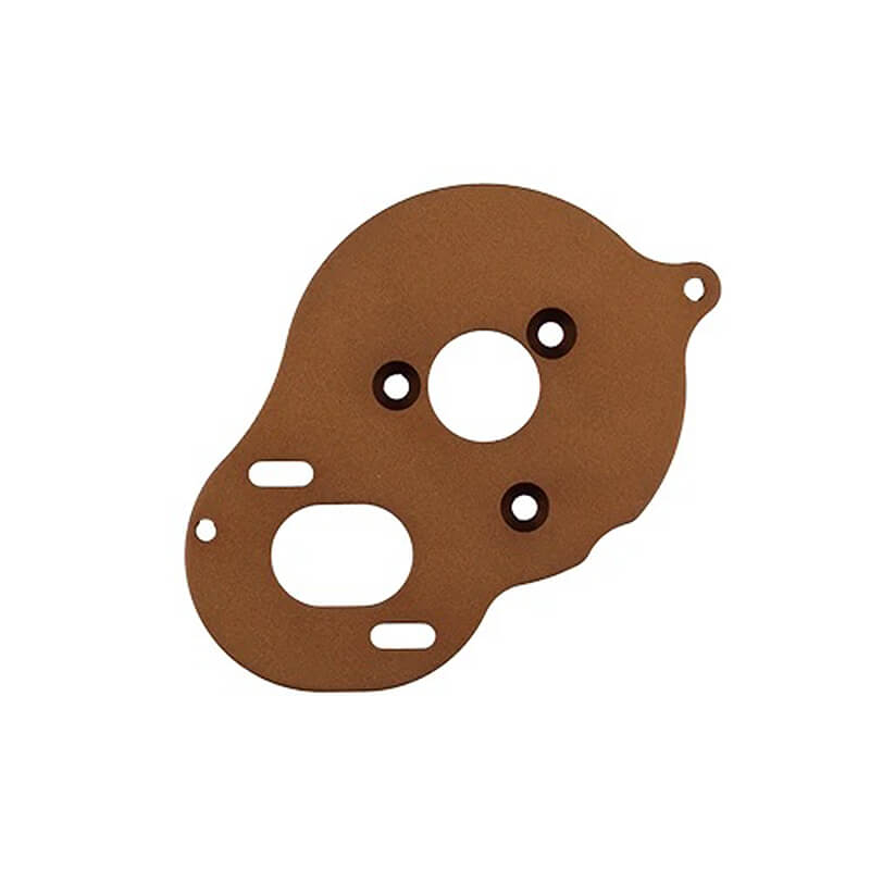 TEAM ASSOCIATED RB10 RETRO FT MOTOR PLATE, BRONZE