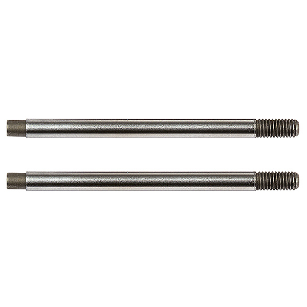 TEAM ASSOCIATED 3x24 SHOCK SHAFTS V2, CHROME (B74)