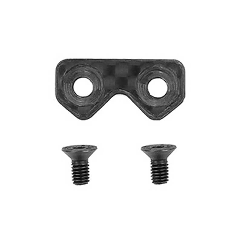TEAM ASSOCIATED RC10B7 FT CARBON FIBRE FRONT WING BUTTON