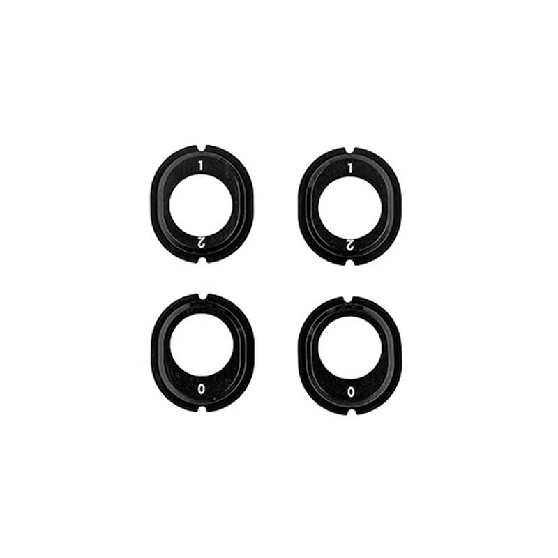 TEAM ASSOCIATED RC10B7 FT ALUMINIUM DIFF HEIGHT INSERTS, NOTCHED