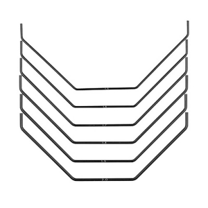 TEAM ASSOCIATED RC10TB84 REAR ANTI-ROLL BAR SET, 1.5-2.0MM