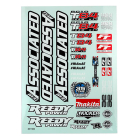 TEAM ASSOCIATED RC10TB84 DECAL SHEET