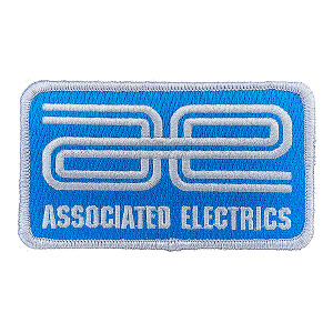 TEAM ASSOCIATED ELECTRICS LOGO PATCH