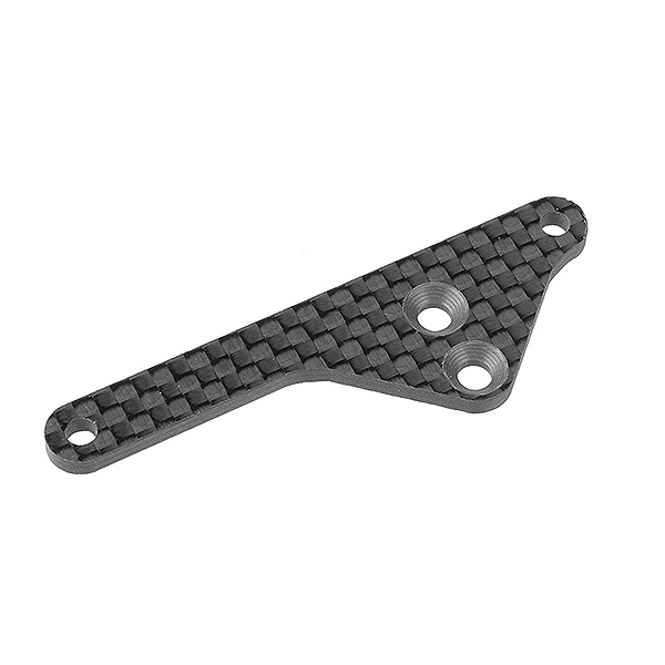 CORALLY SHOCK MOUNT PLATE SSX10 GRAPHITE 2.5MM 1 PC