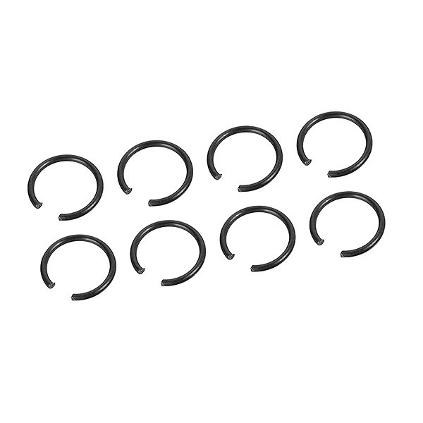 CORALLY CCLIPS 7MM STEEL 8 PCS
