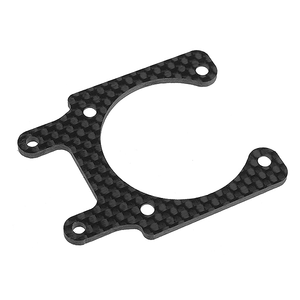 CORALLY FAN MOUNTING PLATE SSX8R 3K CARBON 1 PC