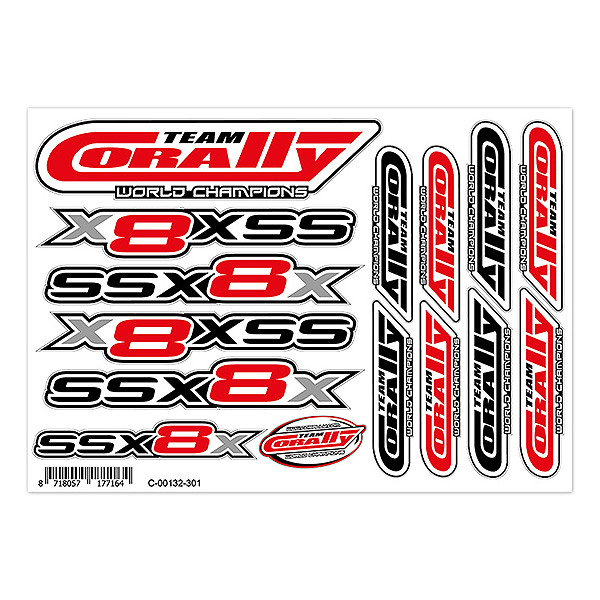 CORALLY DECAL SHEET SSX8X
