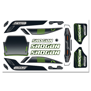 CORALLY BODY DECAL SHEET - SHOGUN XP 6S