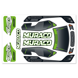 CORALLY BODY DECAL SHEET - MURACO XP 6S