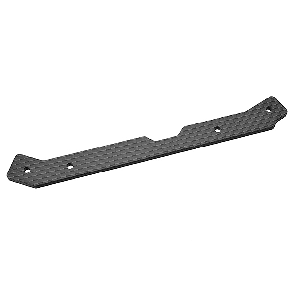 CORALLY CHASSIS STIFFENER SWB CENTRE GRAPHITE 3mm 1PC