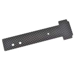 CORALLY CHASSIS PLATE REAR CARBON 3MM