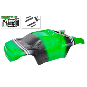 CORALLY POLYCARBONATE BODY PUNISHER XD PAINTED/CUT/DECALS GR