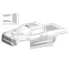 CORALLY POLYCARBONATE BODY FURAGO XD CLEAR/CUT + DECALS