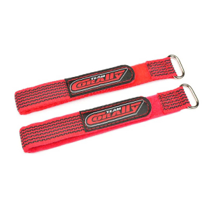 CORALLY PRO BATTERY STRAPS 250 X20MM METAL BUCKLE SILICONE R