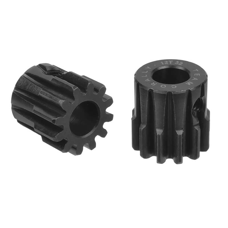 CORALLY 32 DP PINION SHORT HARDENED STEEL 12 TEETH 5MM