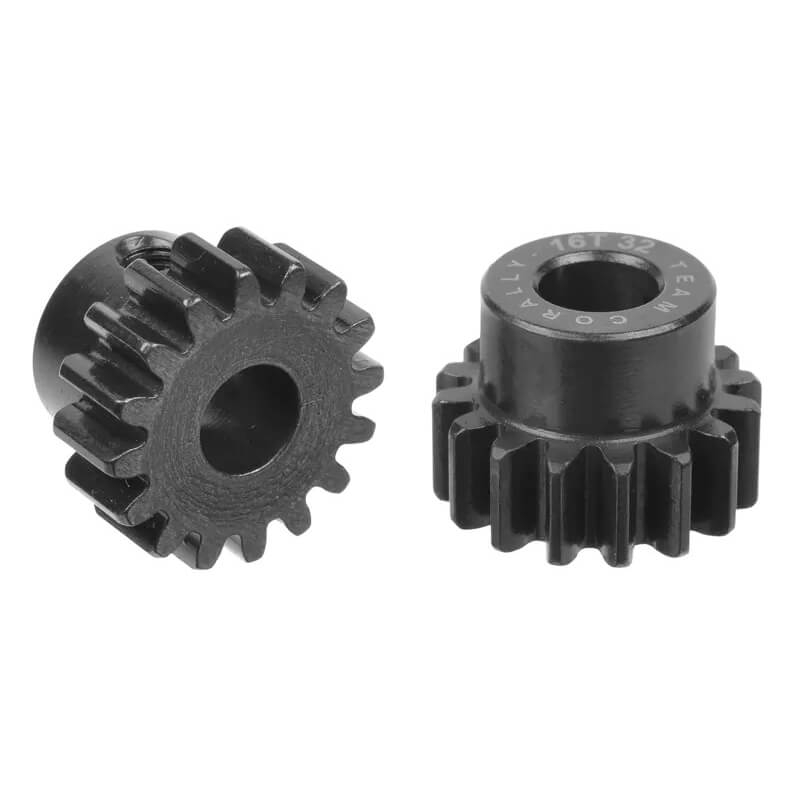CORALLY 32 DP PINION SHORT HARDENED STEEL 16 TEETH 5MM
