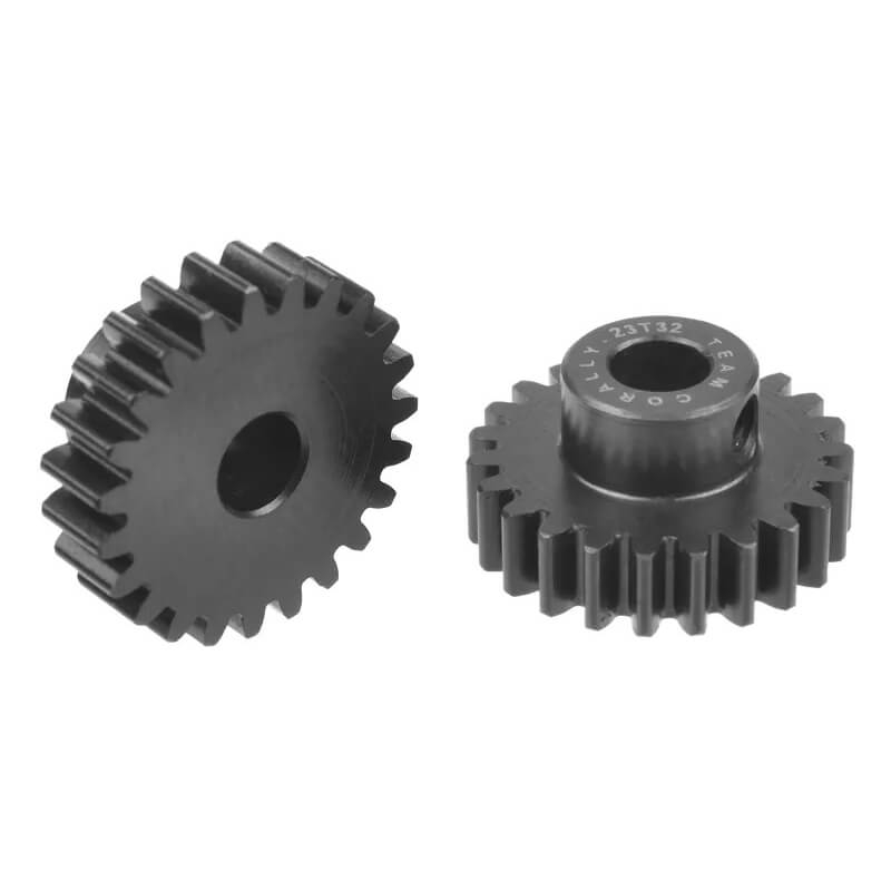 CORALLY 32 DP PINION SHORT HARDENED STEEL 23 TEETH 5MM