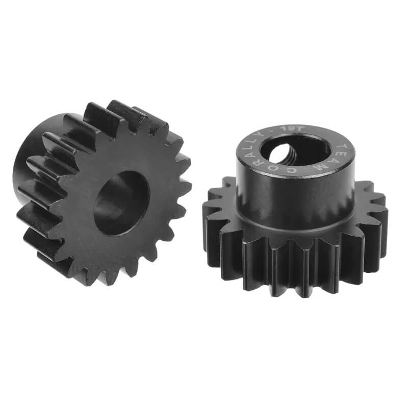 CORALLY M1.0 PINION SHORT HARDENED STEEL 19 TEETH 8MM