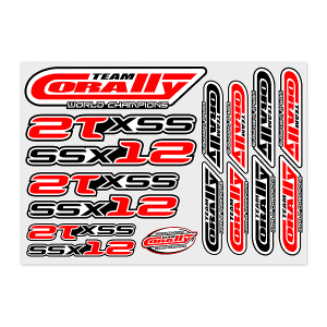 CORALLY STICKERSHEET SSX12 PRECUT 210X148MM 1 PC