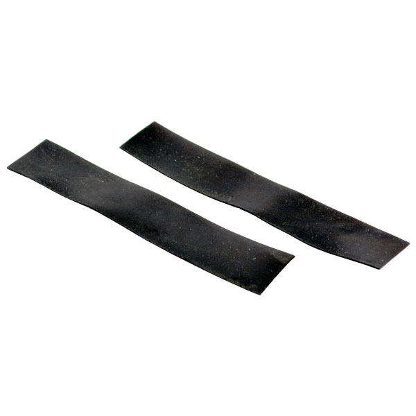 CENTRO BLACK ANTI-SLIP RUBBER TAPE (2x100mm STRIPS)
