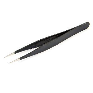 CENTRO STRAIGHT BLACK TWEEZERS