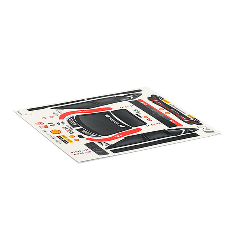 CARISMA GT24 HYUNDAI I20N RALLY1 BODY STICKER DECAL