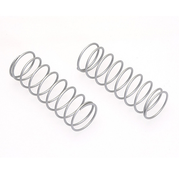 CEN RACING SHOCK SPRING, (MATTE SILVER) 2PCS