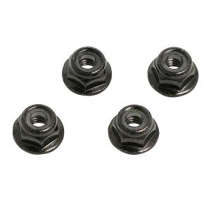 CEN RACING M4 RI+B427BBED FLANGE LOCK NUT (4PCS)