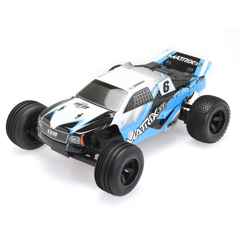 CEN RACING MATRIX E 1/10 2WD STADIUM TRUCK RTR - BLUE