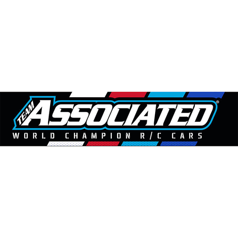 TEAM ASSOCIATED 3.5M CLOTH LOGO BANNER NEW 2024 LOGO