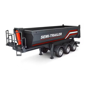 HUINA BLACK TRUCK TRAILER for 1501 SCANIA CABS