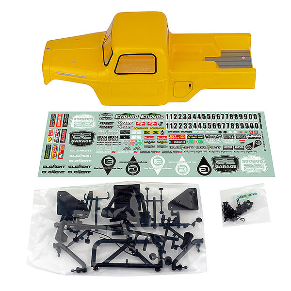 ELEMENT RC ENDURO ECTO BODY SET - YELLOW