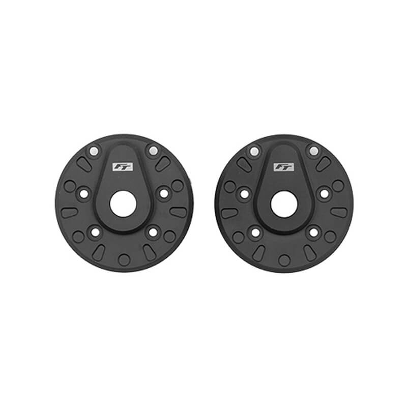 ELEMENT RC ENDURO FT STEEL WEIGHTED PORTAL COVERS 2 x 67g