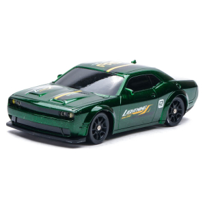 E-ZEE RC 1/43 LIGHTING STINGER 4WD DRIFT CAR WITH GYRO - GREEN