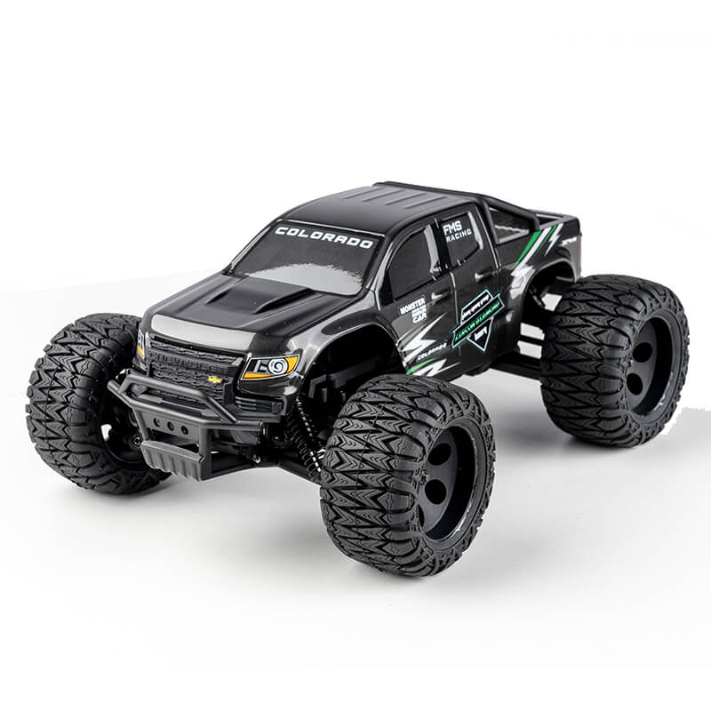 FMS FMT24 1/24TH CHEVROLET COLORADO TRUCK RTR - BLACK