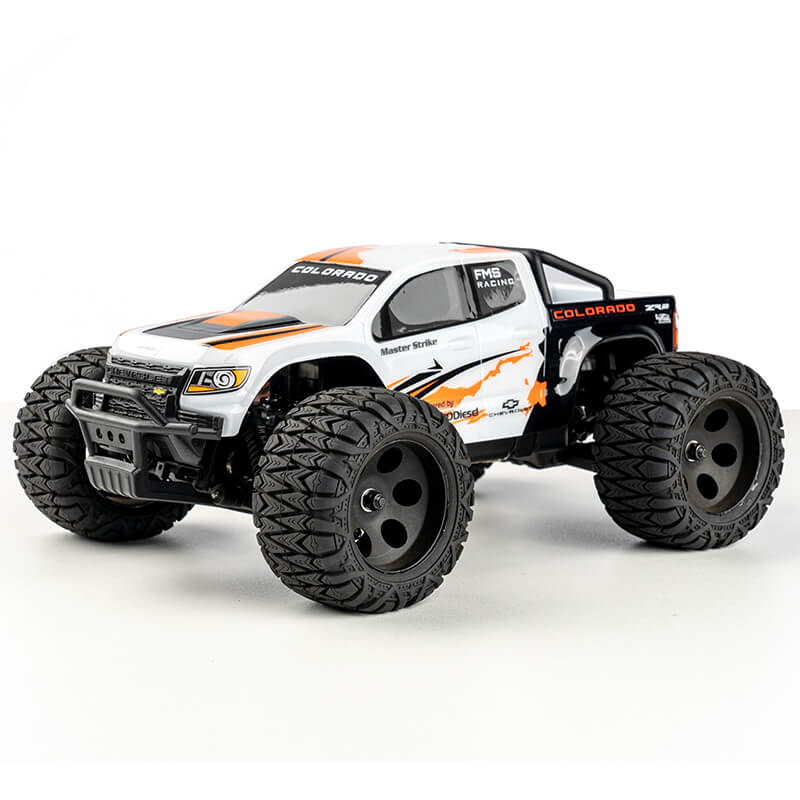 FMS FMT24 1/24TH CHEVROLET COLORADO TRUCK RTR - WHITE