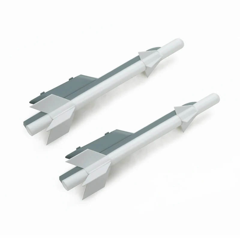 FMS 64MM J-10 WING MISSILE SET