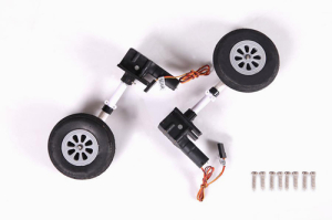 FMS 1M P40 MAIN LANDING GEAR SYSTEM RETRACT, STRUT & TIRES