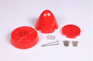 FMS 1700MM P51 SPINNER RED TAI (RED)