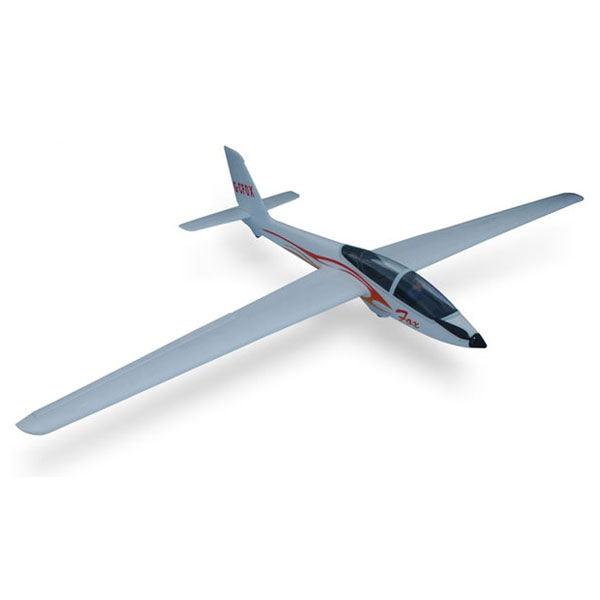 Fms Fox Glider Artf 23mm Span W O Tx Rx Battery Fs0103