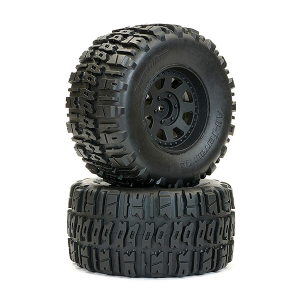 FTX ROKATAN MOUNTED REAR TYRE SET