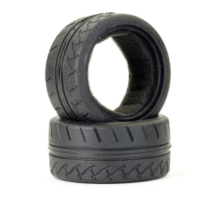 FTX STINGER REAR 32MM RUBBER TYRE WITH INSERTS (PR)