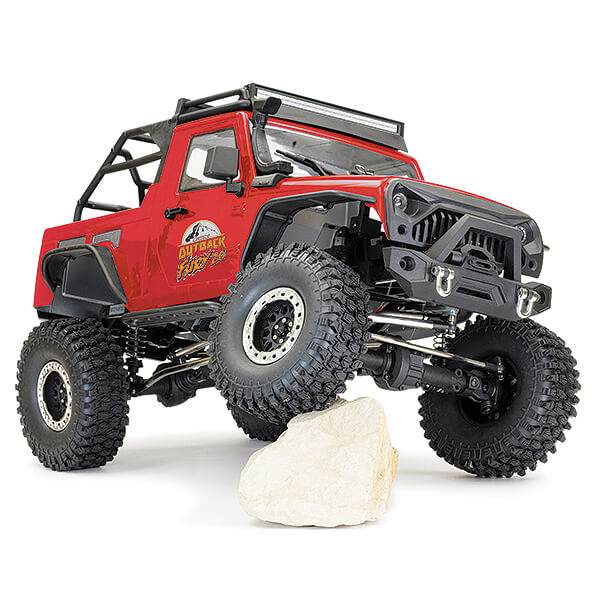 FTX OUTBACK FURY 2.0 4X4 RTR TRAIL CRAWLER - RED