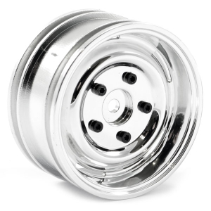 FTX OUTBACK STEEL LOOK LUG WHEEL (2) - CHROME