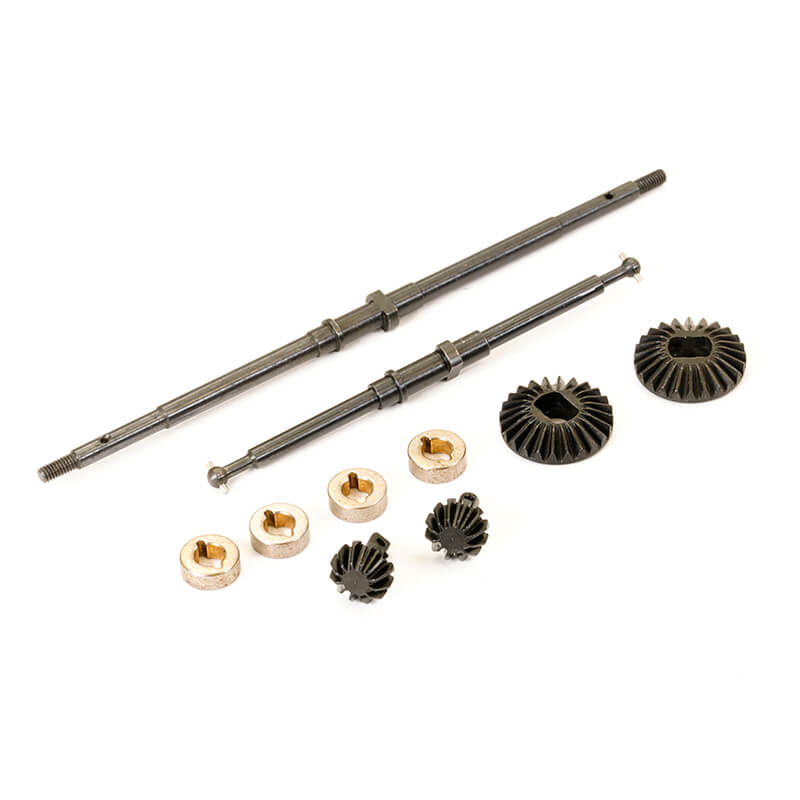 FTX OUTBACK MINI X 2.0 F/R METAL GEAR AXLE DRIVESHAFT SET